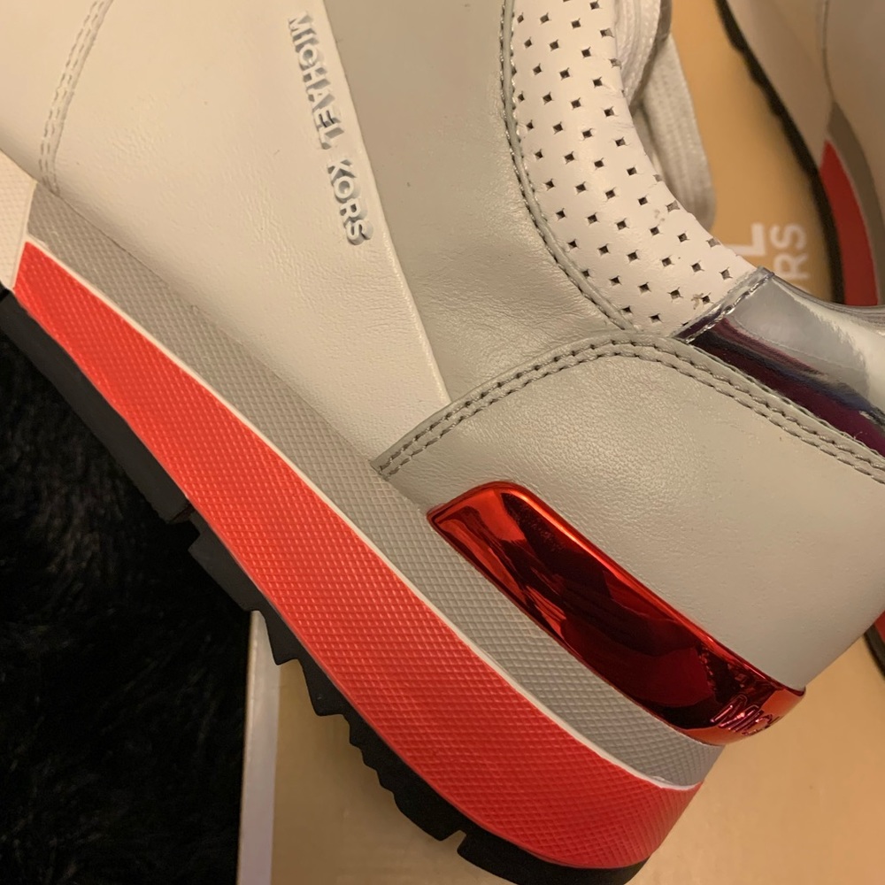 MICHAEL KORS ALLIE TRAINER SNEAKERS 👟 - Picture 8 of 9